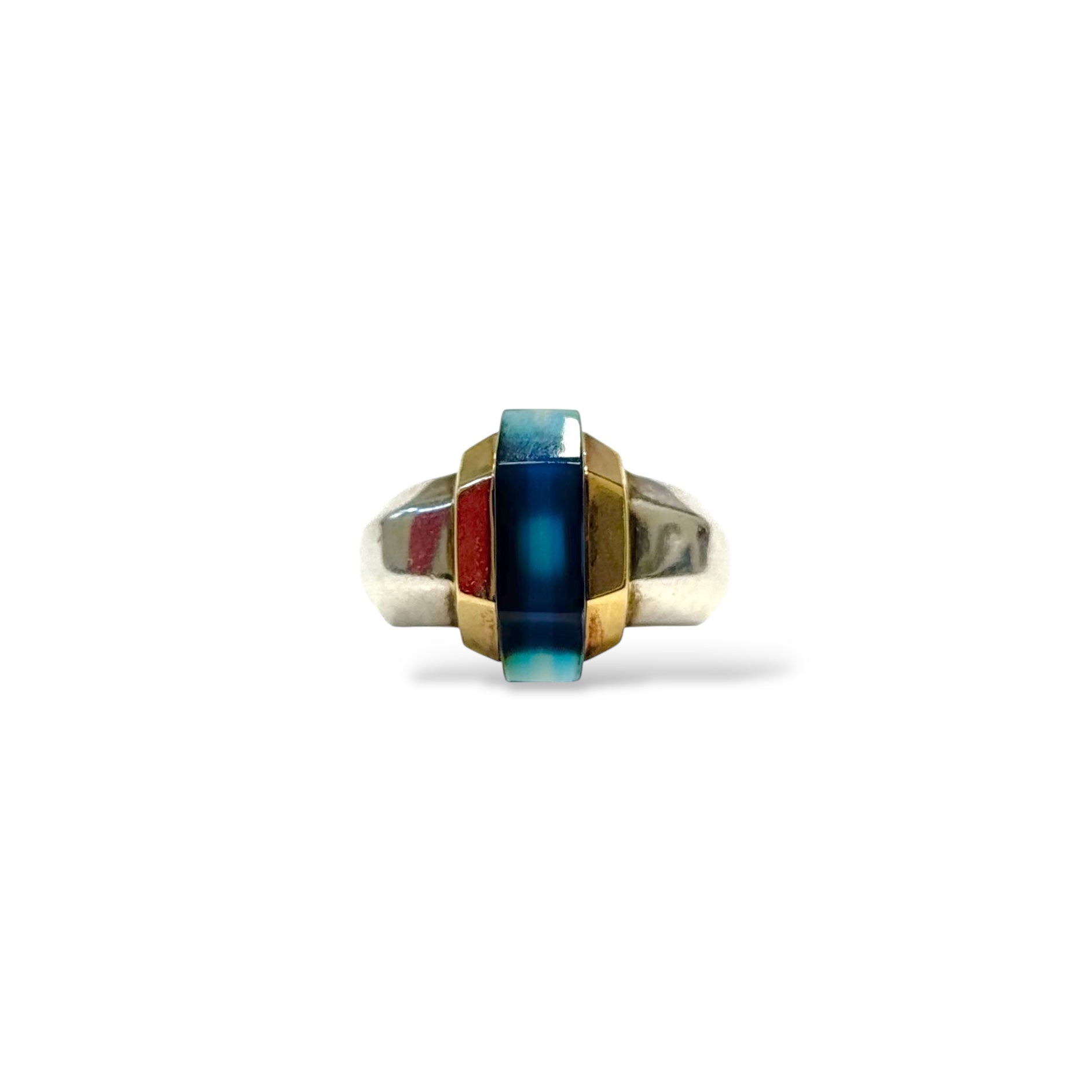 Bague moderniste Puiforcat