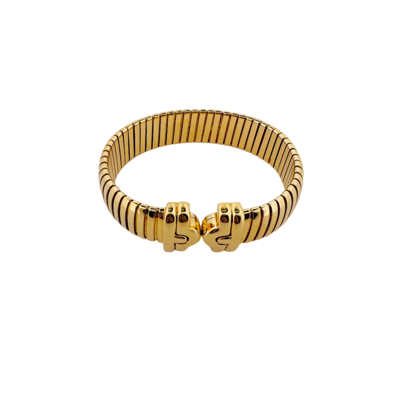 Bracelet Bangle BULGARI "Parentesi" in yellow gold