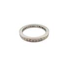 Bague Alliance MAUBOUSSIN en or blanc et diamants