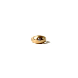 Bague jonc diamant