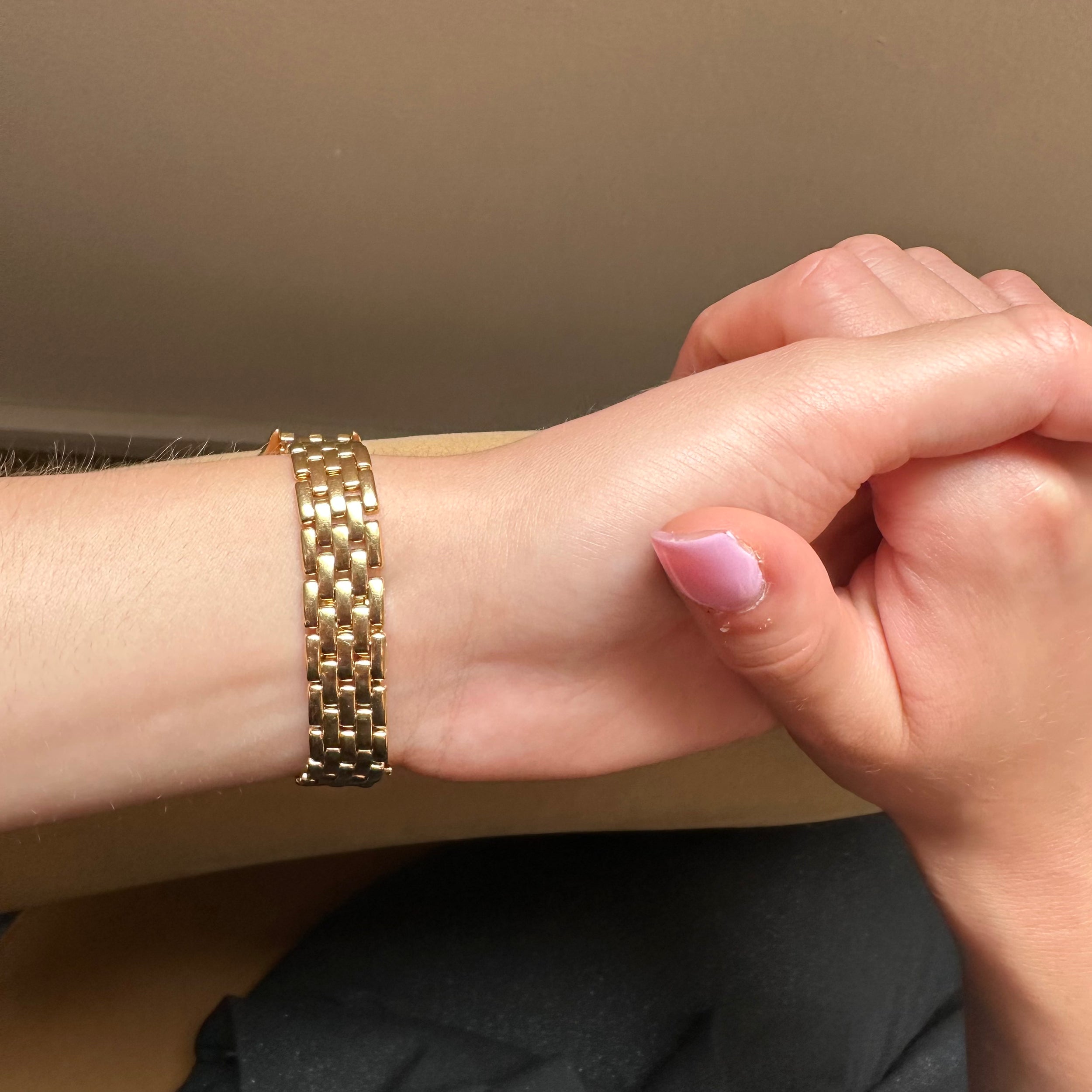 Montre CARTIER "Panthère" en or jaune