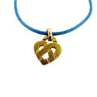 Pendentif POIRAY Coeur entrelacé en or jaune