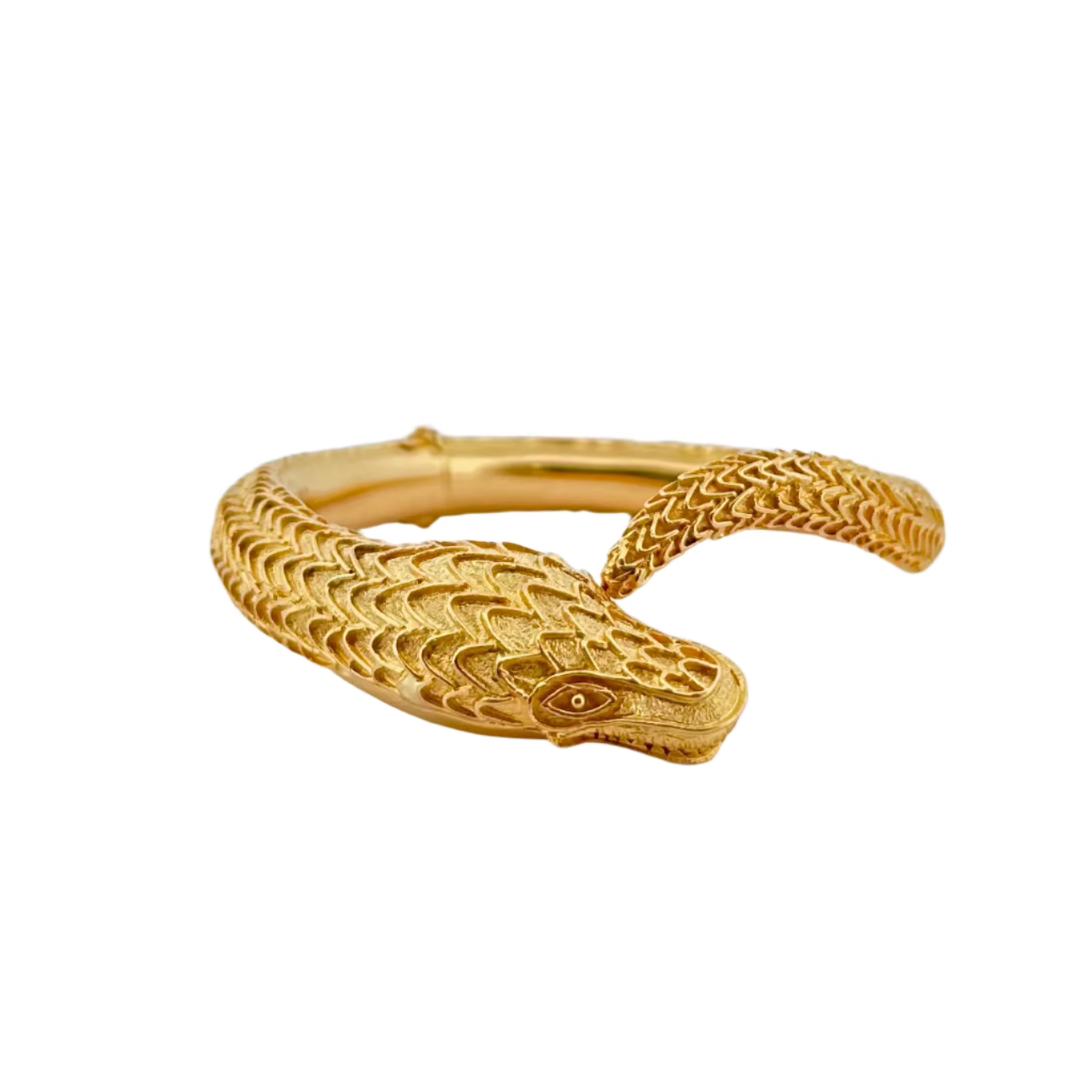 LALAOUNIS Serpent bracelet in yellow gold Castafiore