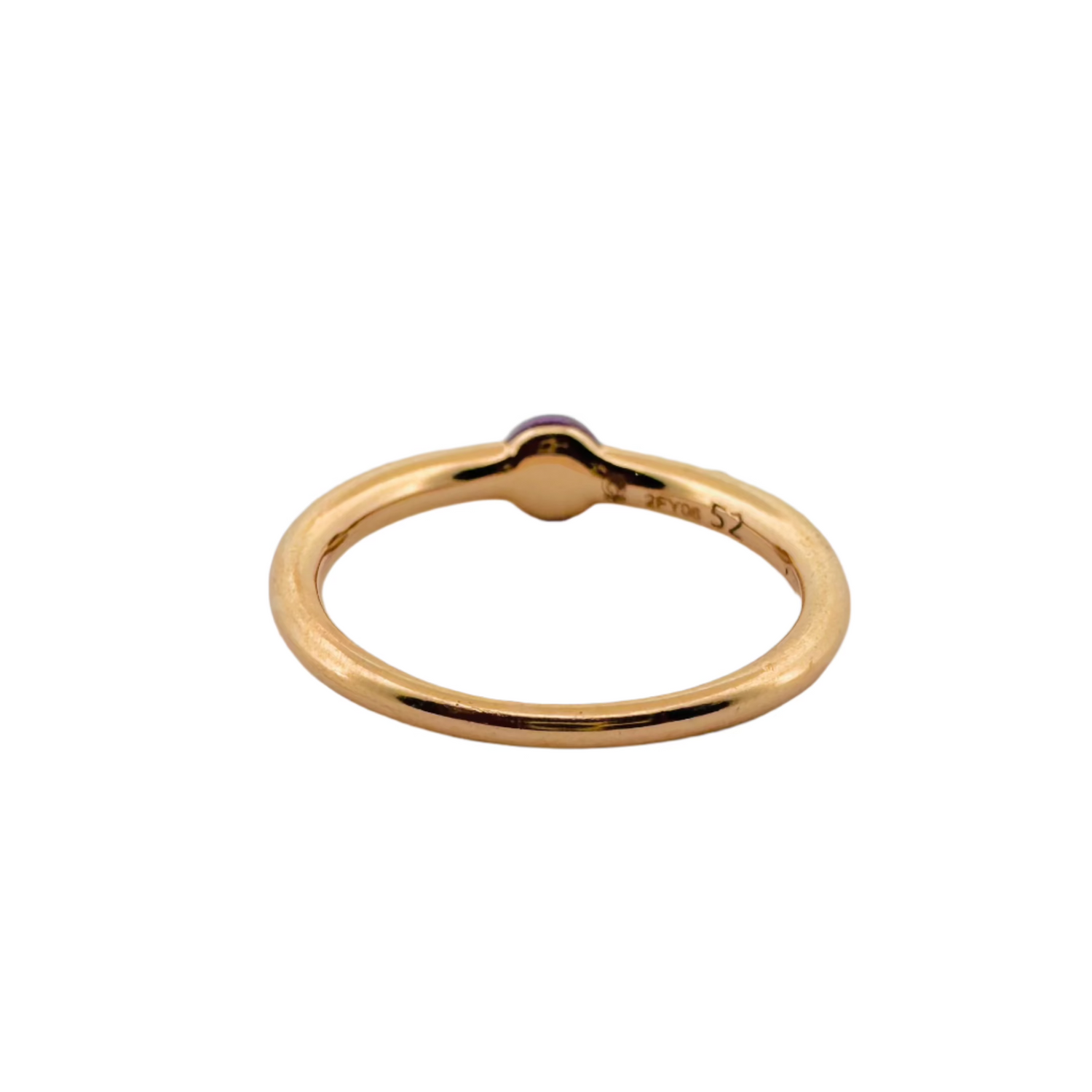 POMELLATO ring in rose gold, amethyst and diamonds
