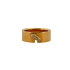 Bague CHAUMET Liens en or jaune et diamants