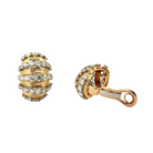 Boucles d'oreilles BOUCHERON en or jaune et diamant