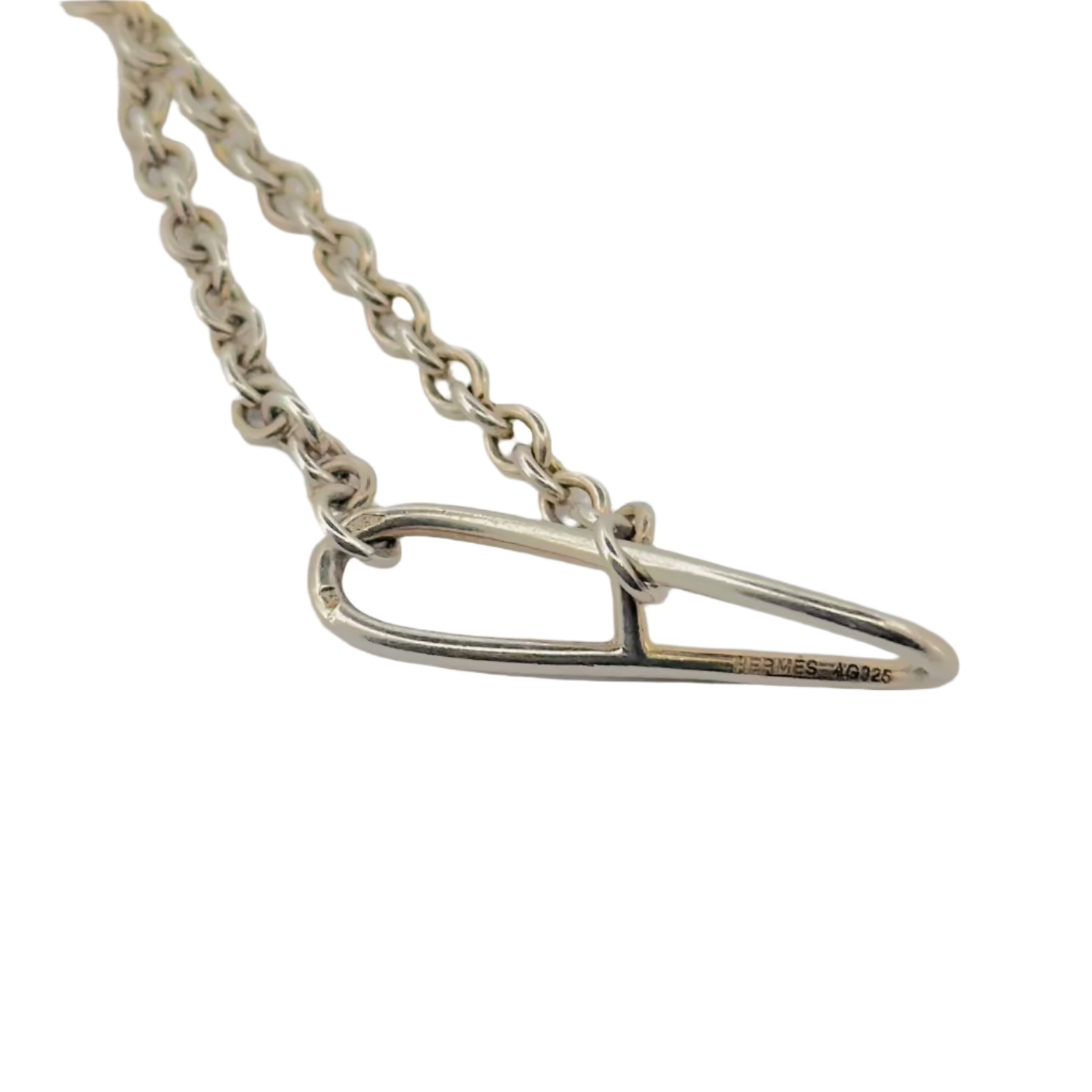 Sautoir HERMÈS en argent