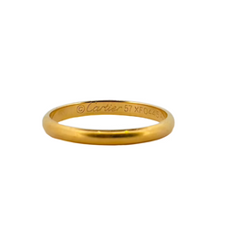 Bague Alliance CARTIER en or jaune