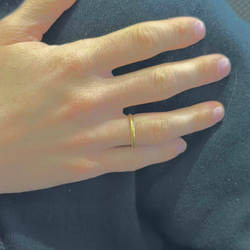 Bague Alliance CARTIER en or jaune