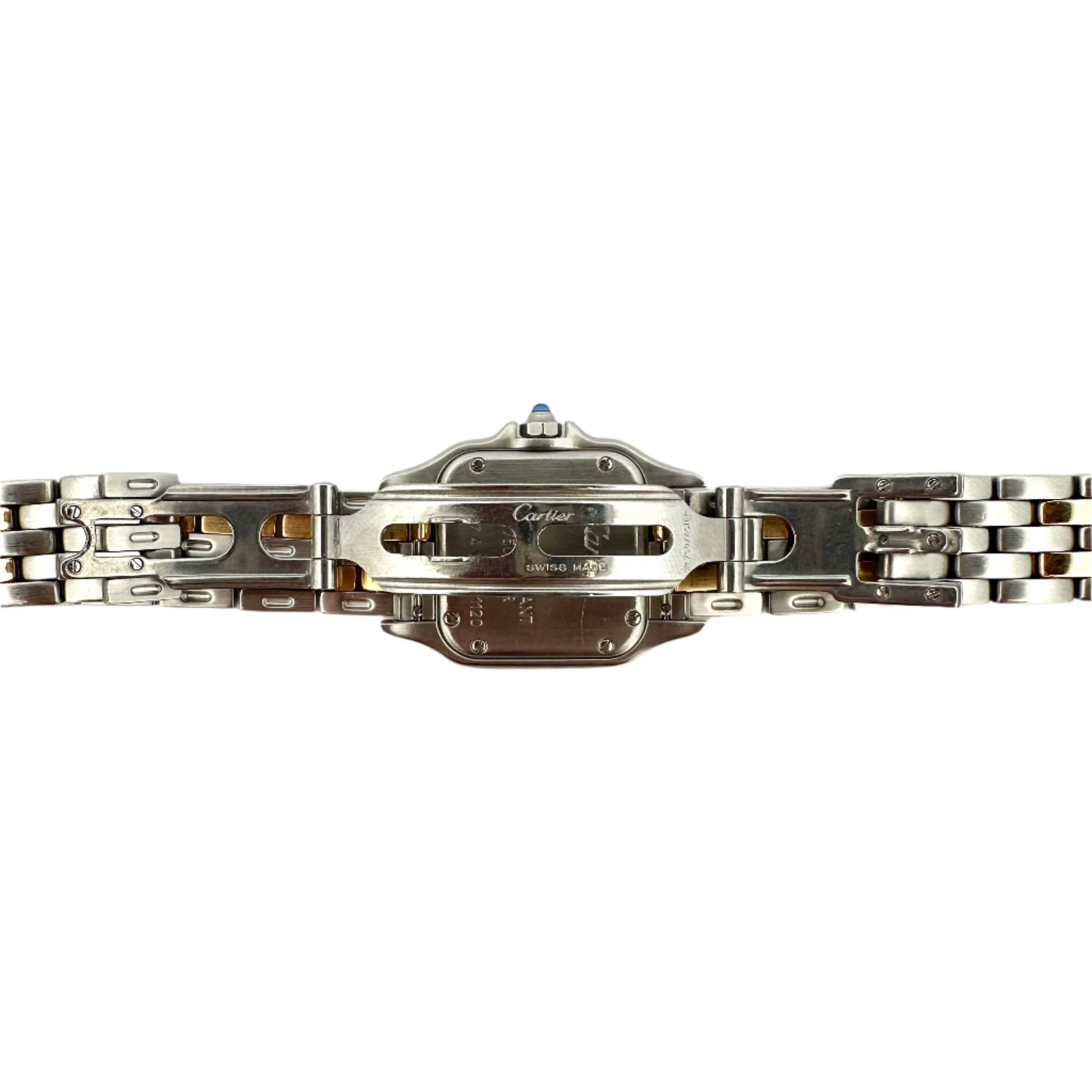 Montre CARTIER "Panthère" en or jaune et acier