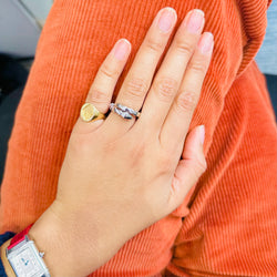 Ring BULGARI "Serpenti" in white gold