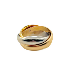 Bague CARTIER Trinity en or jaune, or rose et or blanc