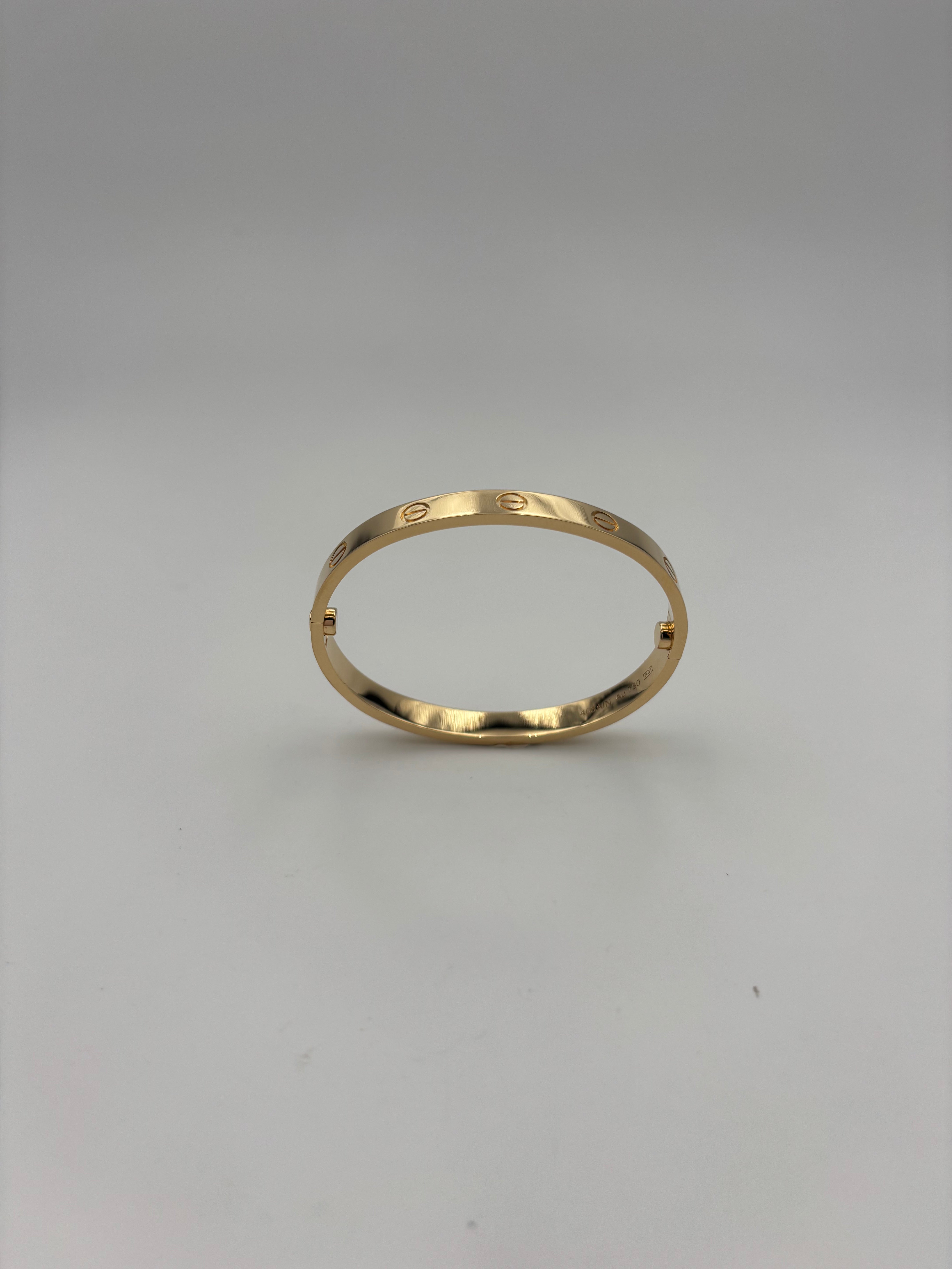 Bracelet CARTIER Love in yellow gold