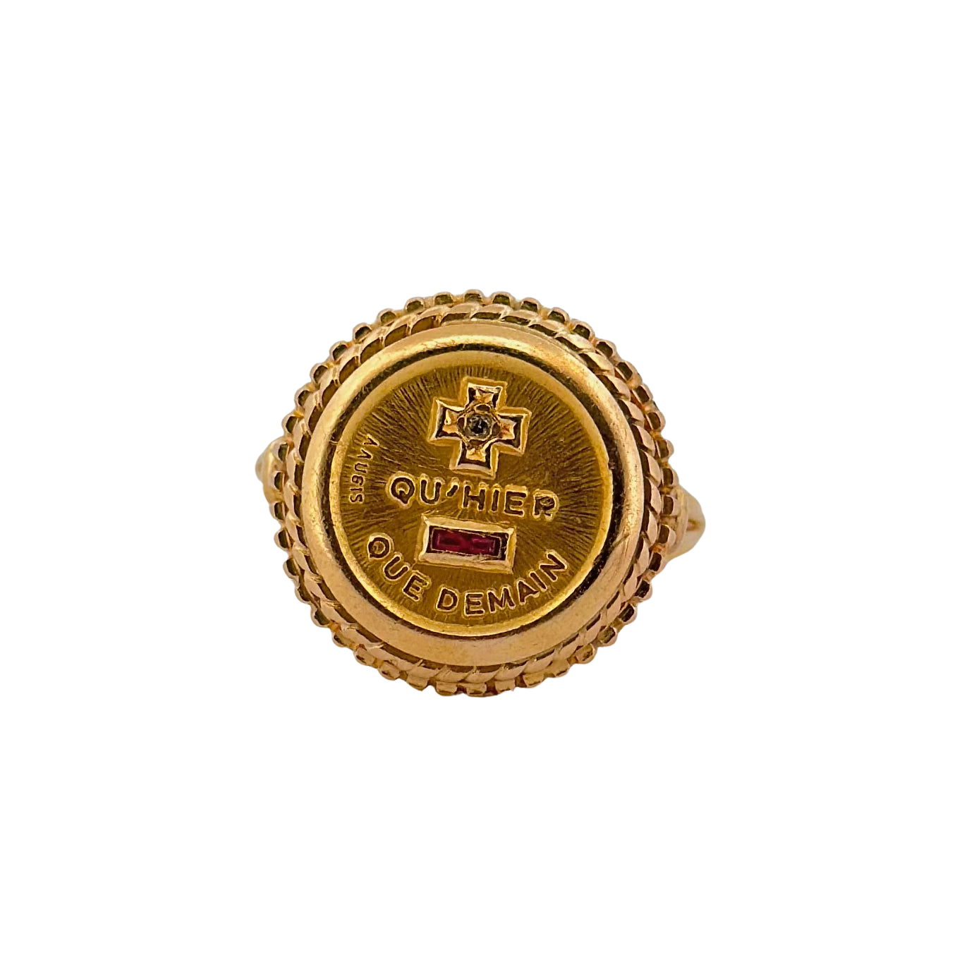 bague-augis-en-or-jaune-diamant-et-pierres-rouges