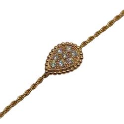 Bracelet BOUCHERON Serpent Bohème S en or rose et diamants