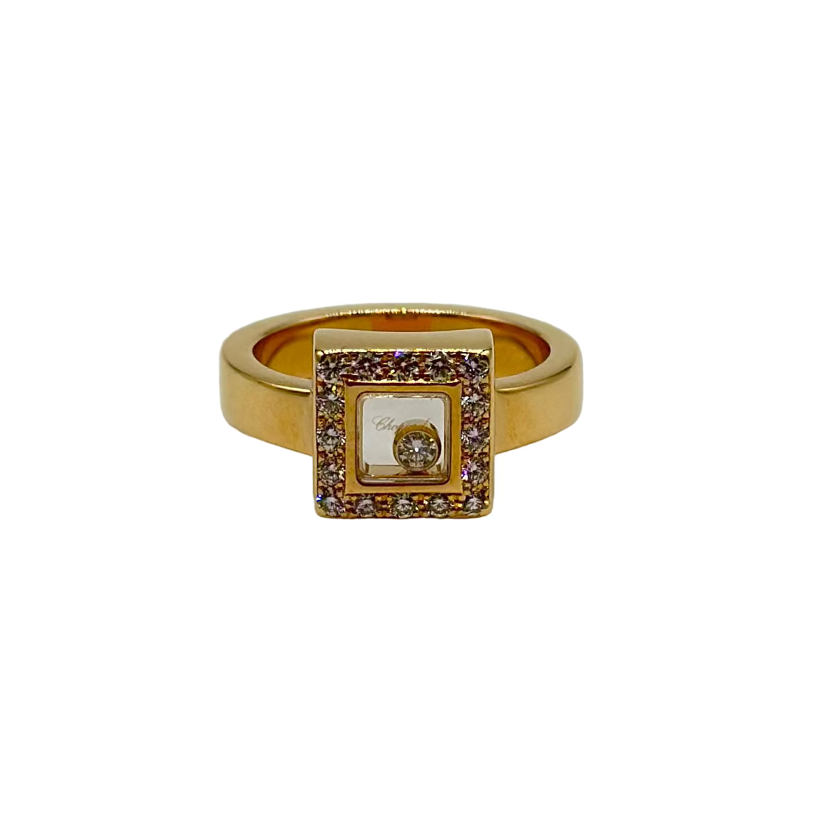 Bague CHOPARD Happy Diamonds en or jaune