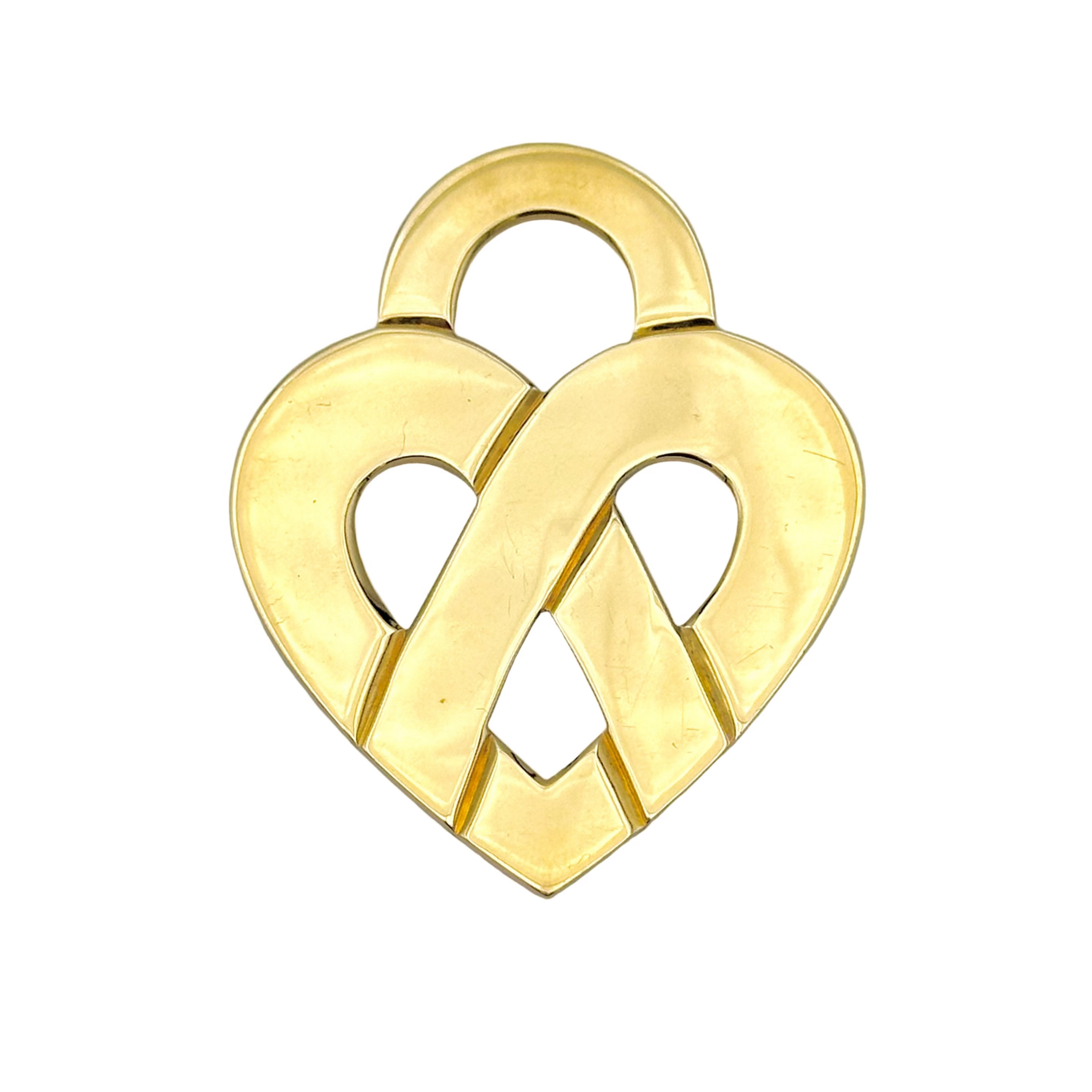 Pendentif POIRAY Coeur GM en or jaune