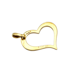 Pendentif PIAGET Coeur en or jaune et diamants