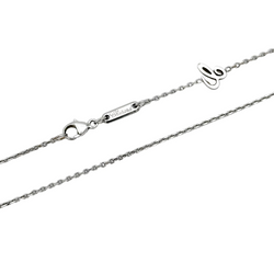 Collier Pendentif CHOPARD Happy Diamonds en or blanc et diamants