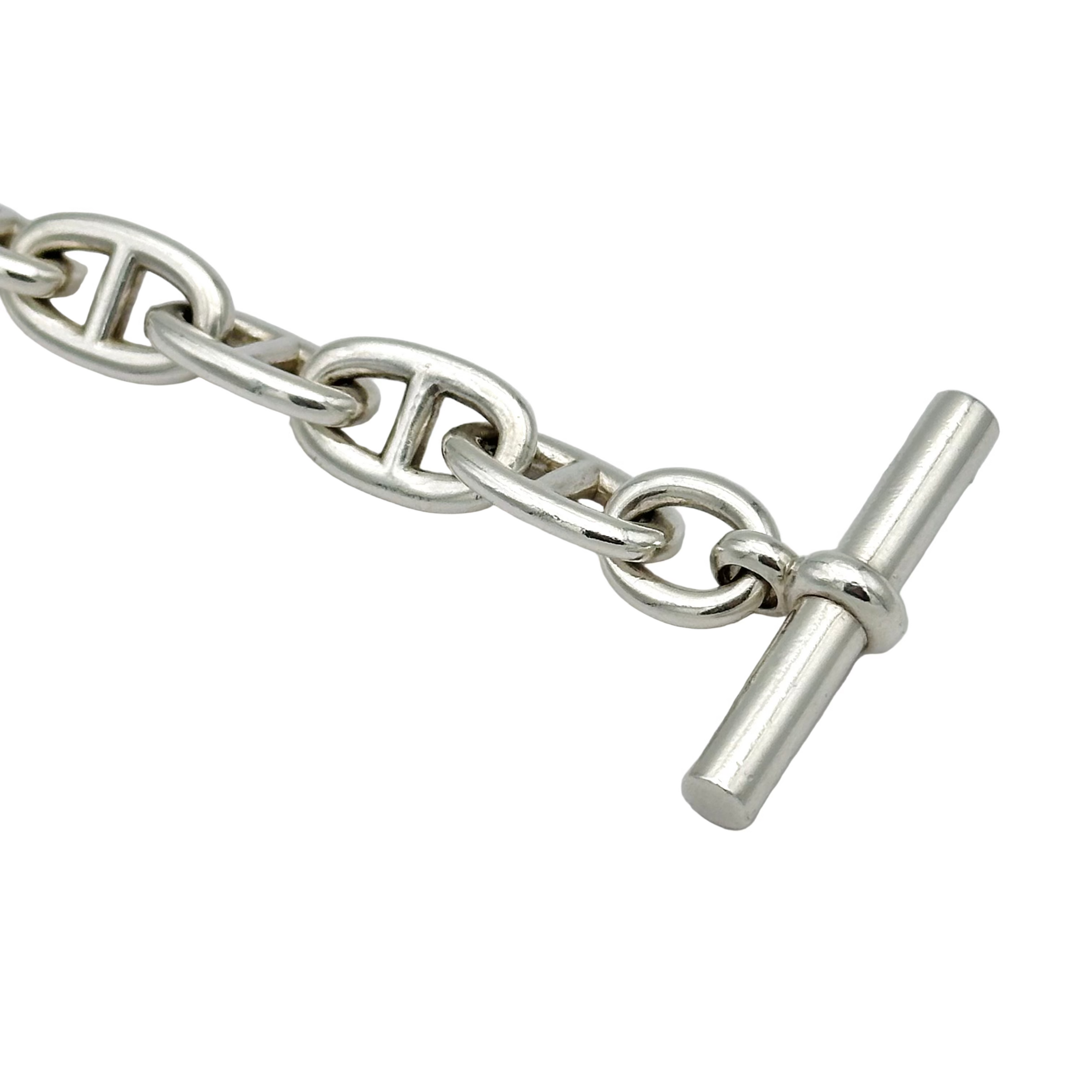 Bracelet Maille marine HERMÈS Chaine d'ancre en argent