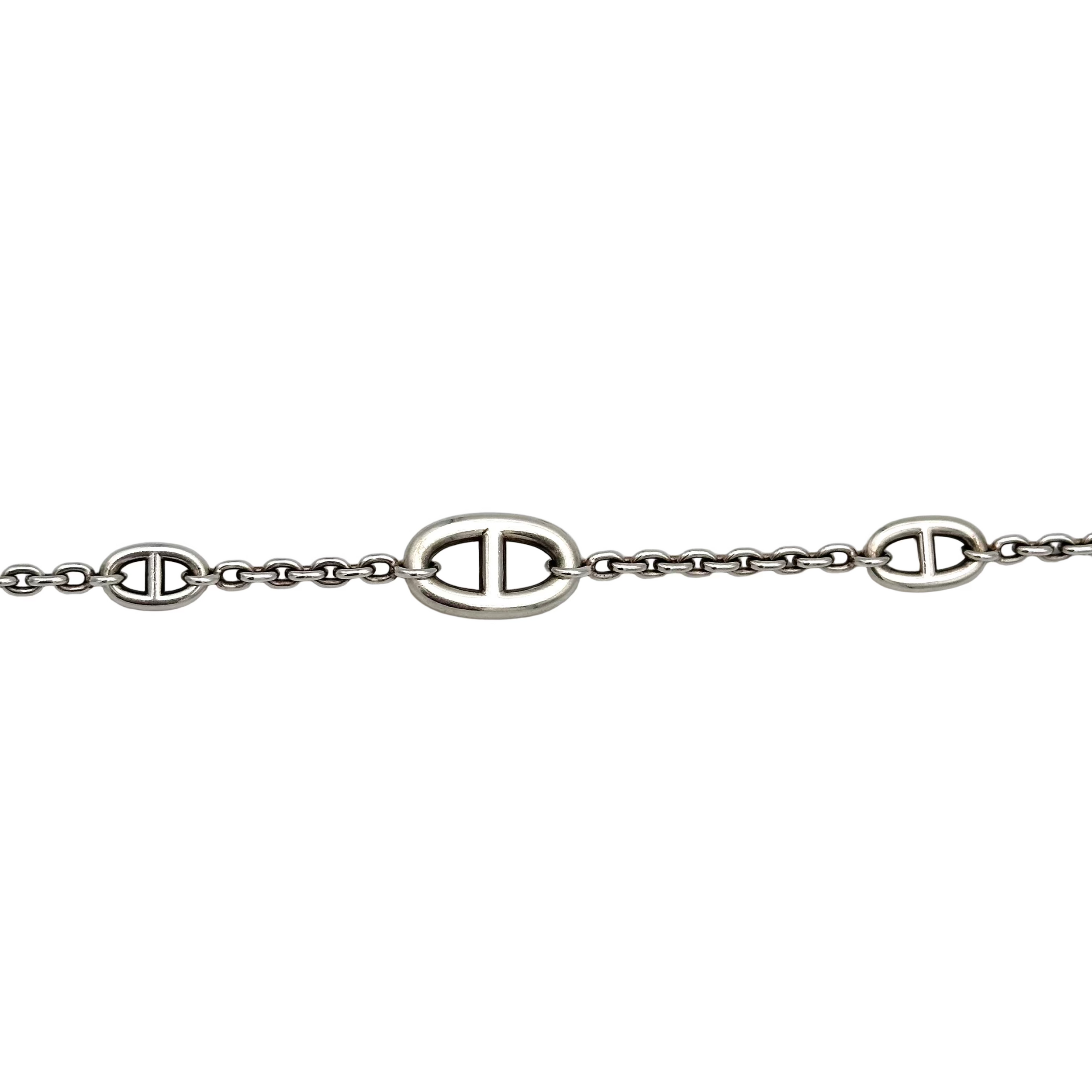 Bracelet HERMÈS "Farandole" en argent