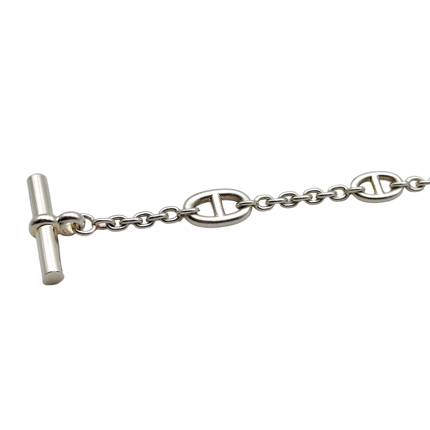 HERMÈS "Farandole" silver necklace