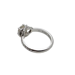 Bague CHAUMET "Liens d'amour" en platine et diamants