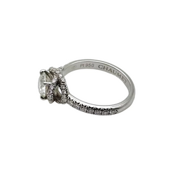 Bague CHAUMET "Liens d'amour" en platine et diamants