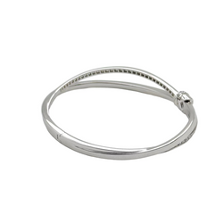 CHAUMET "Liens Séduction" bangle bracelet in white gold and diamonds