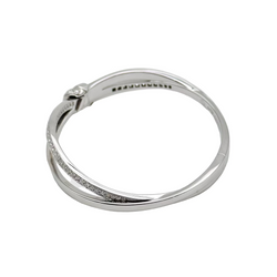 CHAUMET "Liens Séduction" bangle bracelet in white gold and diamonds