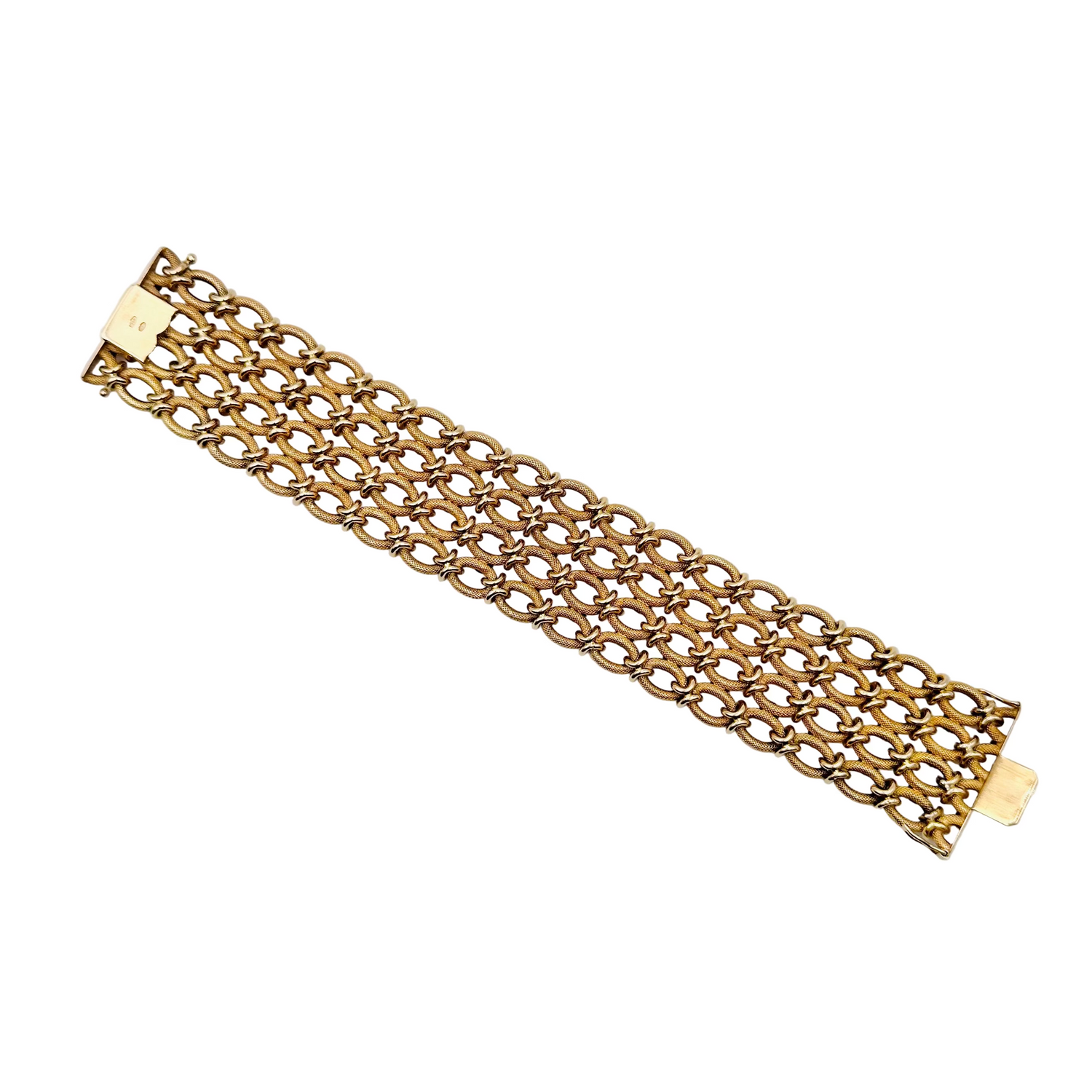 Yellow gold Cuff bracelet