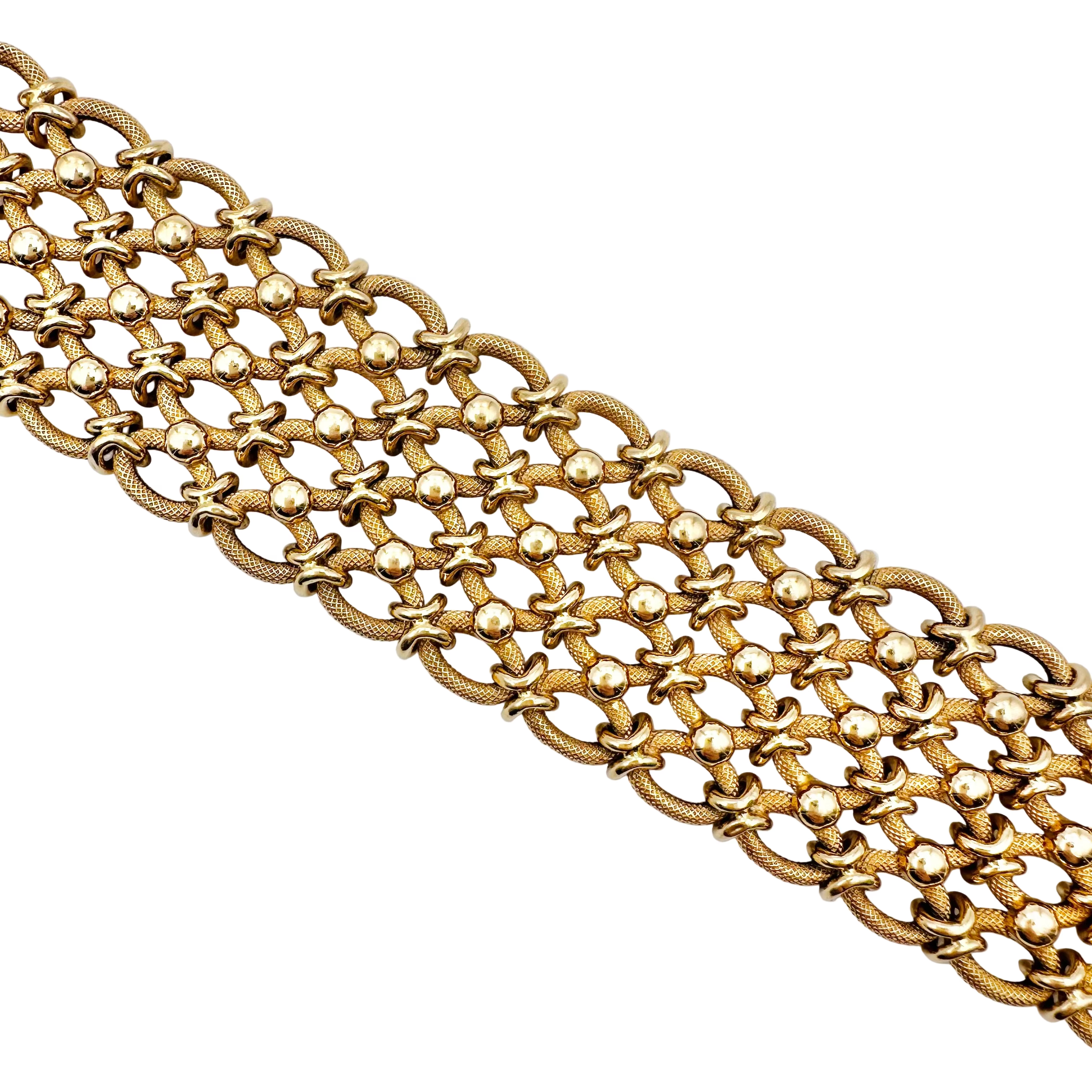 Bracelet Manchette en or jaune