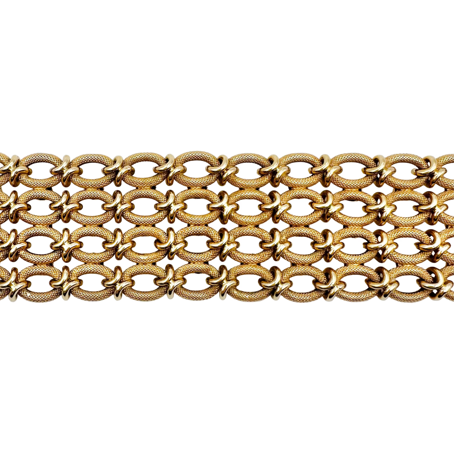 Bracelet Manchette en or jaune