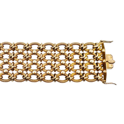 Bracelet Manchette en or jaune