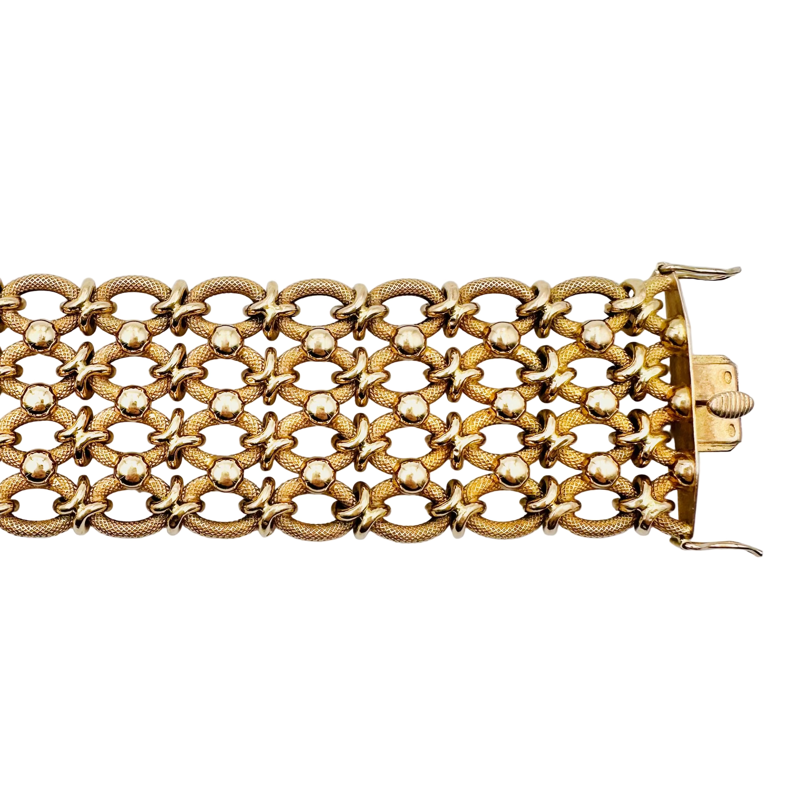 Bracelet Manchette en or jaune