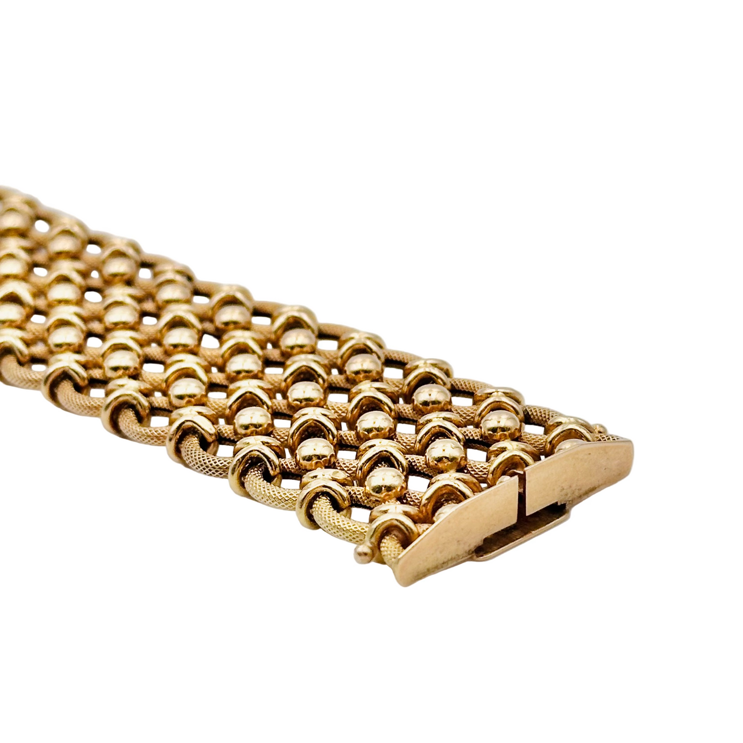 Yellow gold Cuff bracelet