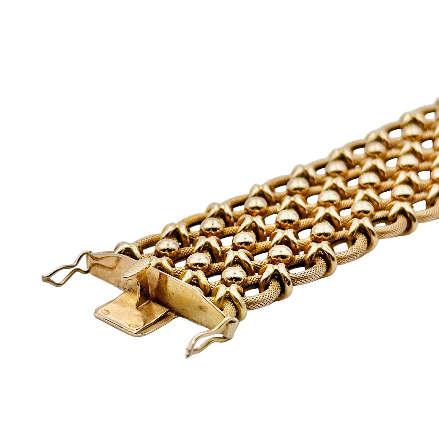 Yellow gold Cuff bracelet