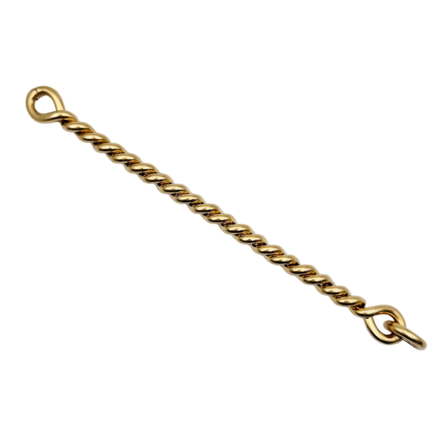HERMÈS "Torsade" Mesh Bracelet in yellow gold