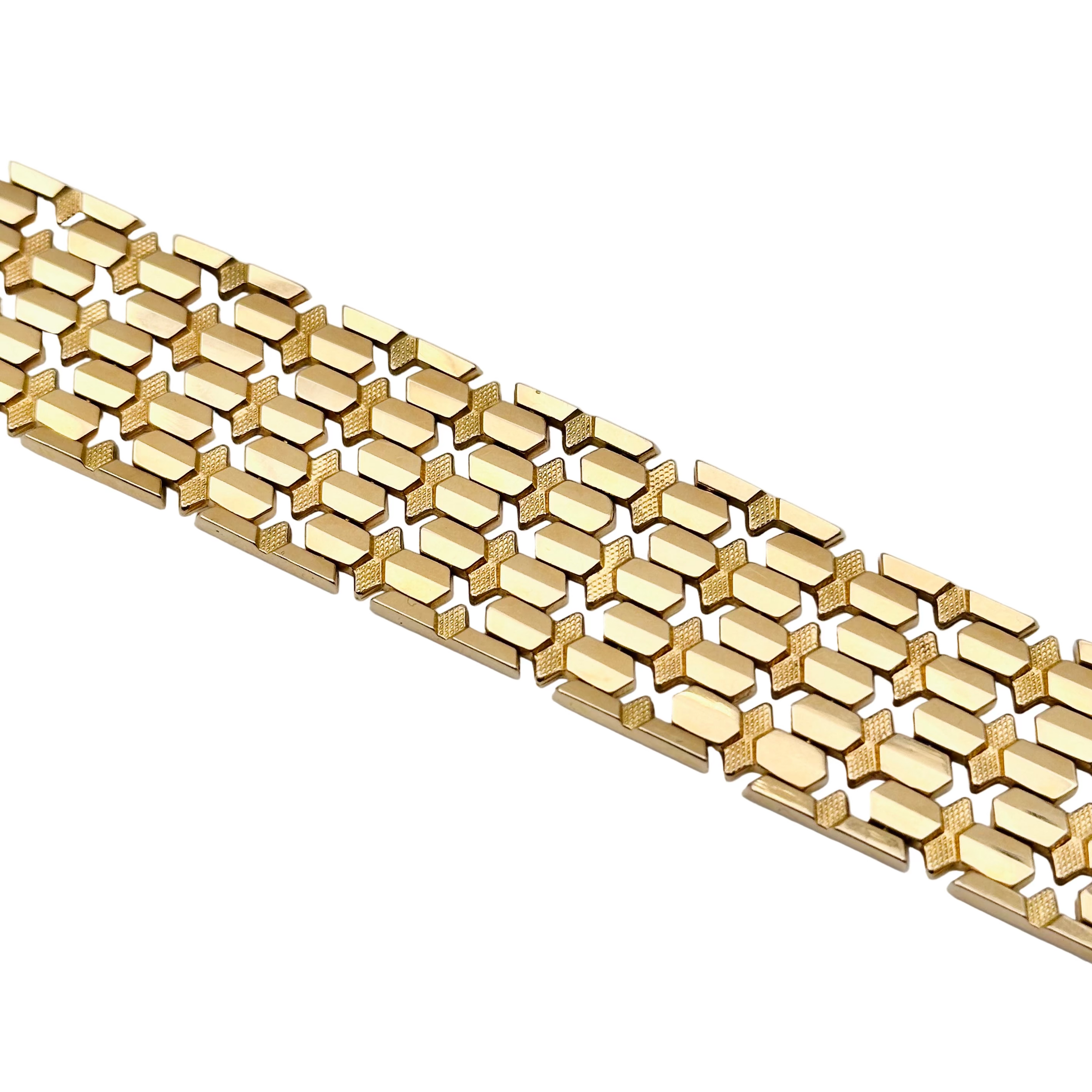 Bracelet Maille FABBRICA OREFICIERA BIFFI en or jaune