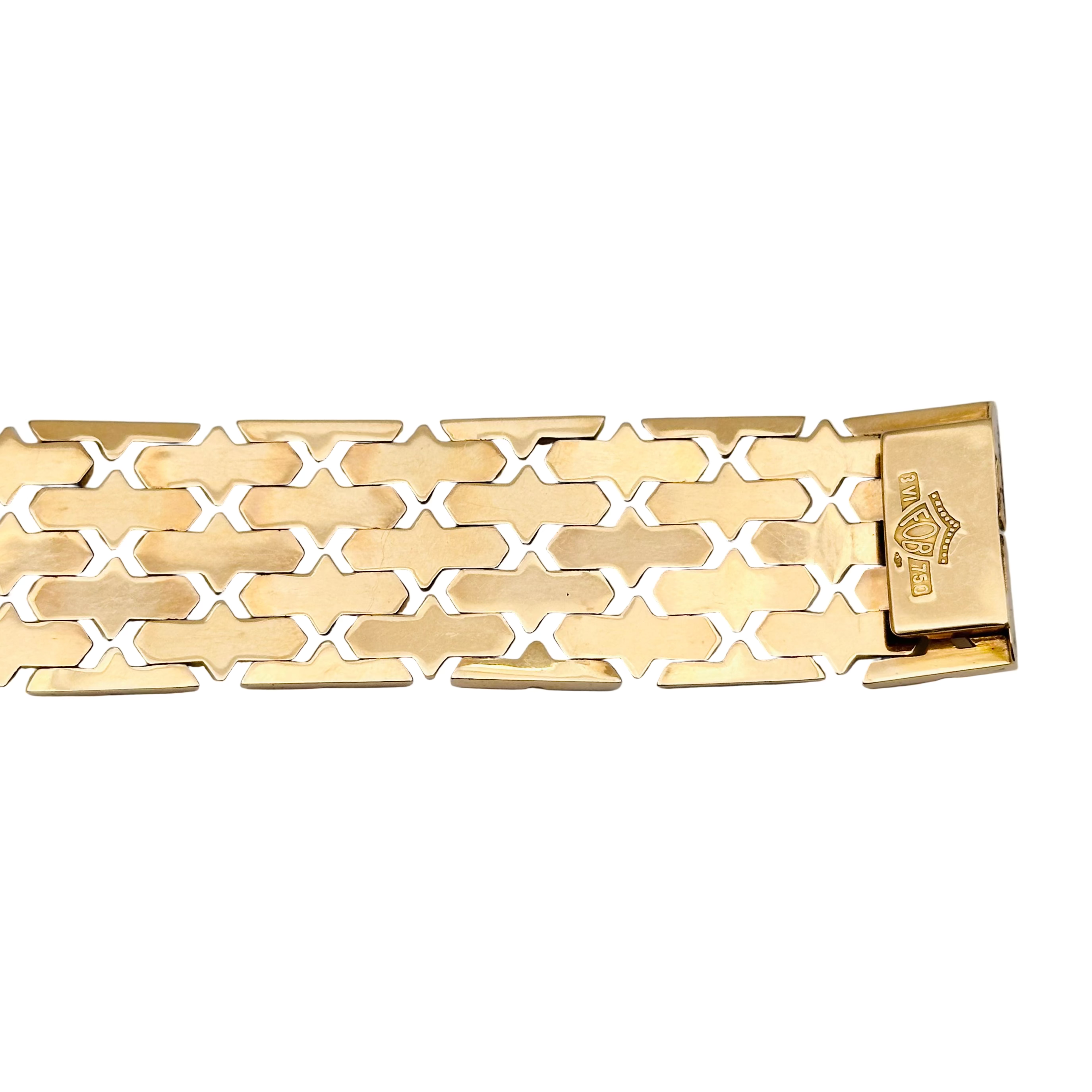 Bracelet Maille FABBRICA OREFICIERA BIFFI en or jaune