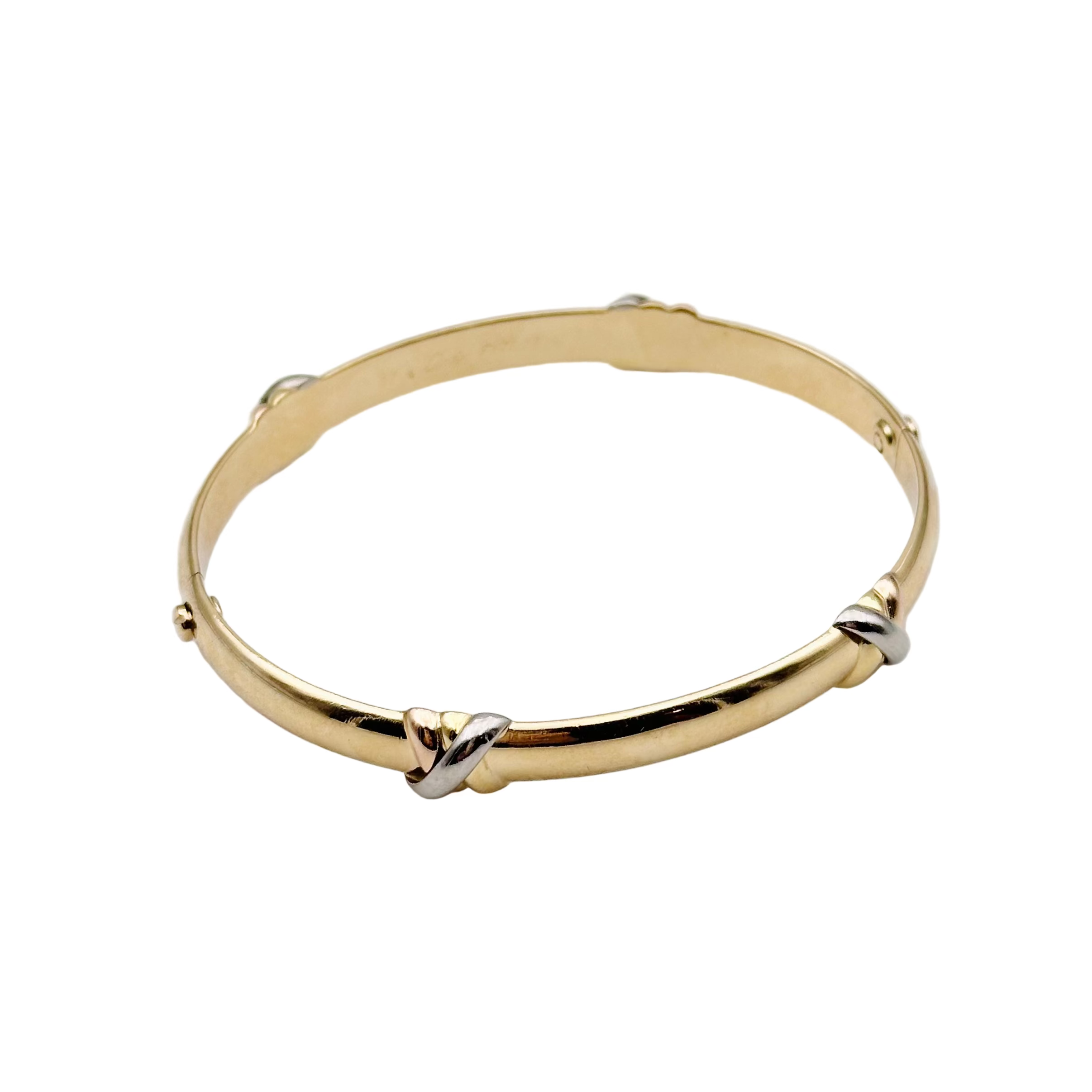 Bracelet Jonc CARTIER Trinity en or jaune, or blanc et or rose