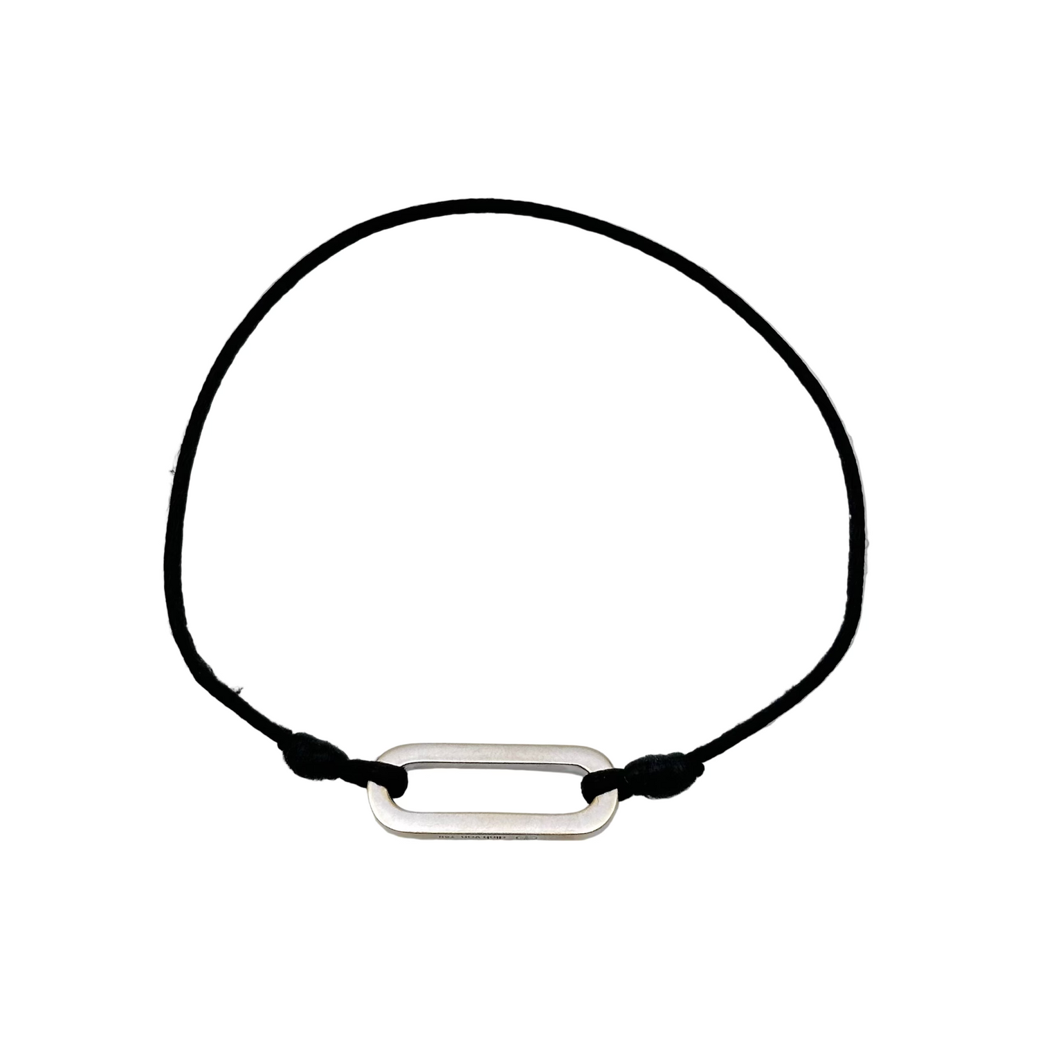 DINH VAN "Maillon" bracelet in white gold and diamonds
