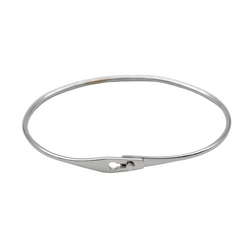Bracelet Jonc DINH VAN Serrure en or blanc