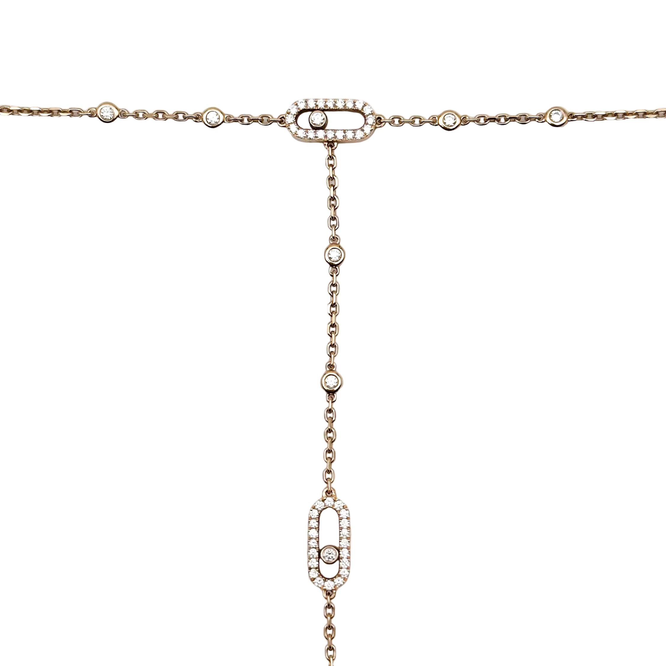 Bracelet MESSIKA "Move Uno" en or jaune et diamants