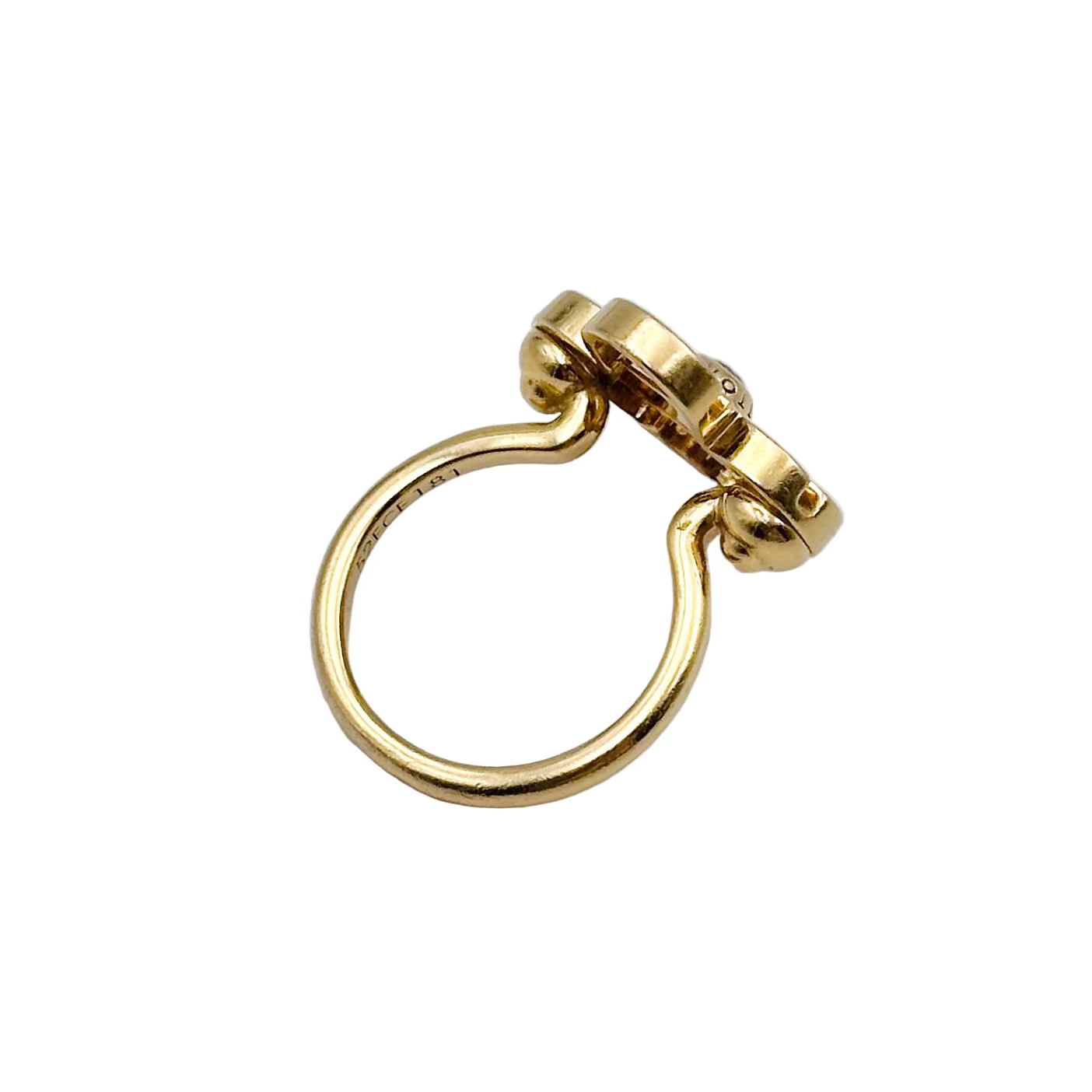 Bague LOUIS VUITTON Petite fleur en or jaune et diamant