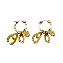 Boucles d'oreilles POMELLATO Orsetto en or jaune