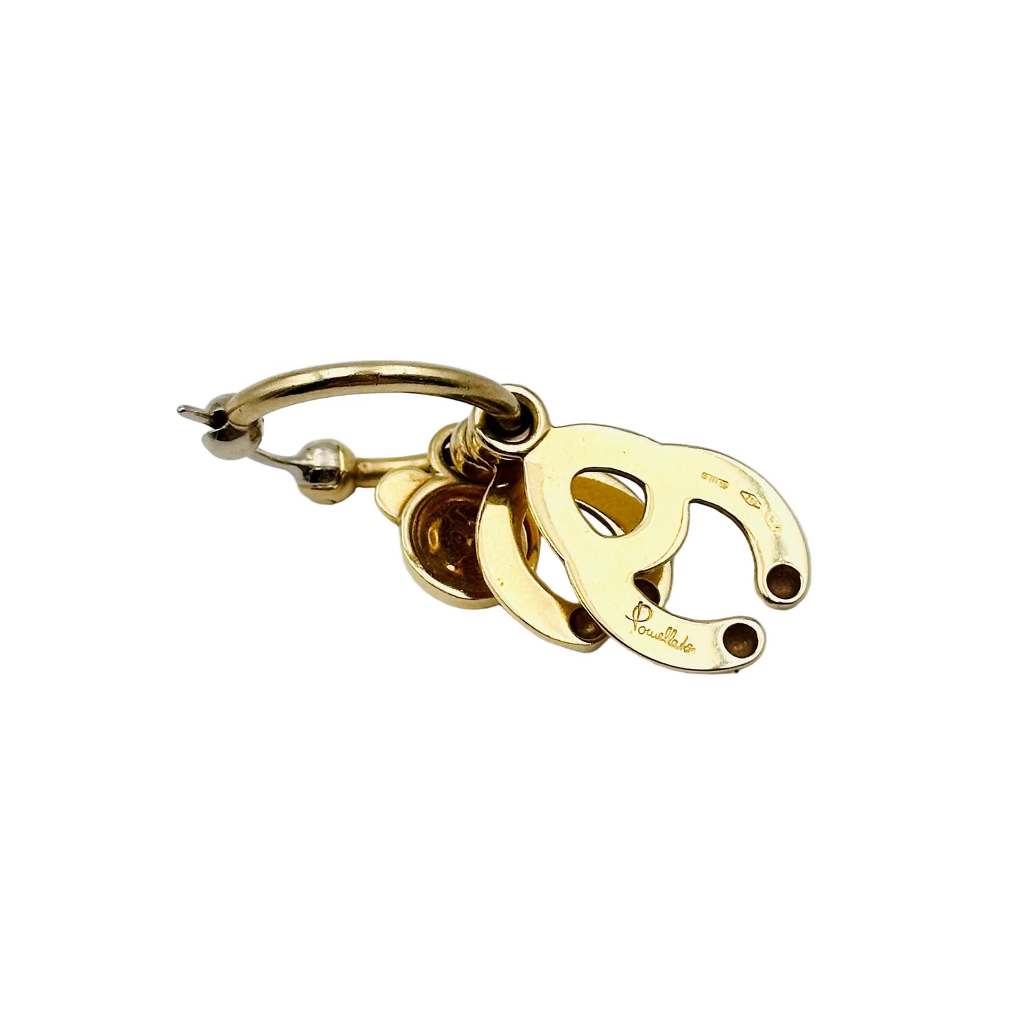 Boucles d'oreilles POMELLATO Orsetto en or jaune