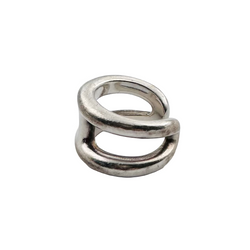 Bague Bandeau HERMÈS "Osmose" en argent