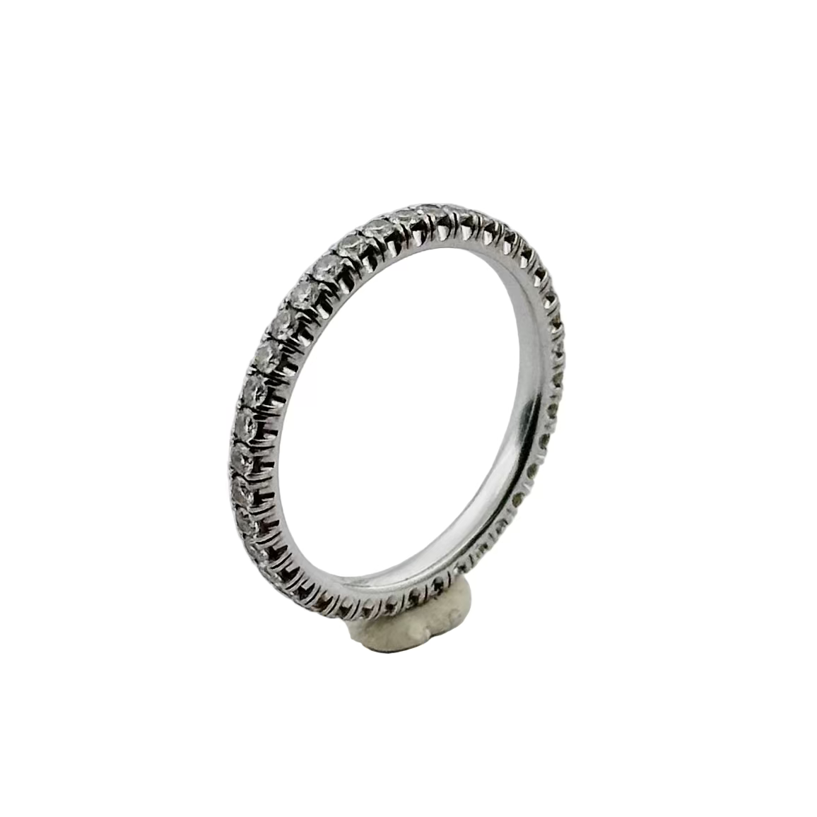 Bague Alliance CARTIER Étincelle en or blanc et diamants