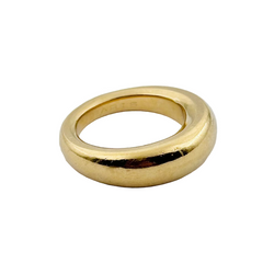 Bague Jonc CHAUMET en or jaune